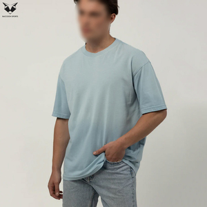Camisetas de Hombre al por Mayor con Lavado Ácido, Cómodas para Uso Diario, Tela de Algodón Suave, Manga Corta, con Logotipo Personalizado Disponible - Product Image 4