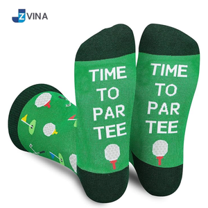 Calcetines de Tobillo Verdes Personalizados para Hombre, Me Preferiría Estar Jugando Golf, Calcetines Deportivos Transpirables de Algodón Hechos en Vietnam - Product Image 2