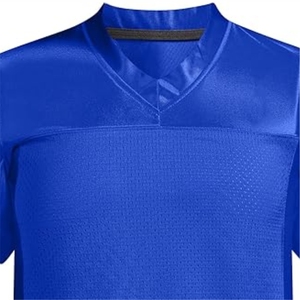Maillot de rugby américain de haute qualité, respirant, à manches courtes, personnalisable, pour l'entraînement des équipes, hauts de sport pour hommes adultes - Product Image 6