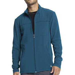 Vestes d'uniformes médicaux unisexes extensibles et tendance, avec logo personnalisé, pour hommes, grandes tailles, pour médecins, infirmiers et personnel hospitalier - Product Image 1