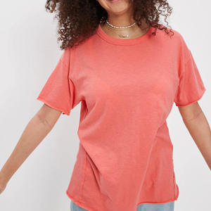 Camiseta Holgada de Manga Larga con Cuello Redondo para Mujer, Talla Grande, Diseño Vintage a Cuadros, Tejido de Algodón y Poliéster Ecológico, Transpirable - Product Image 6