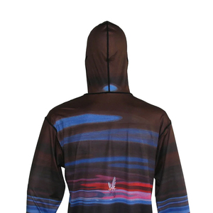 Sweat à capuche de pêche pour homme, 100 % polyester, UPF 50, respirant et anti-humidité pour pêcheurs en eau salée - Product Image 5