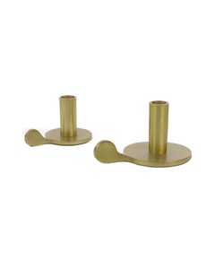 Bougeoir décoratif Bougeoir à suspendre pour mariage fantaisie de luxe conique avec bâton Bougeoir décoratif en métal - Product Image 1