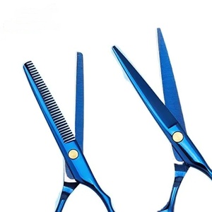 Tijeras de Peluquería Profesionales de Acero Inoxidable 4Cr13, Hoja Afilada de 28 Dientes, Mango Largo y Duradero, para Diestros - Product Image 6