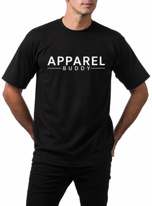 Camiseta de Manga Corta Casual para Hombre, Marca AMY, 100% Algodón, Corte Regular, Lisa, con Logotipo Personalizado al por Mayor - Product Image 5