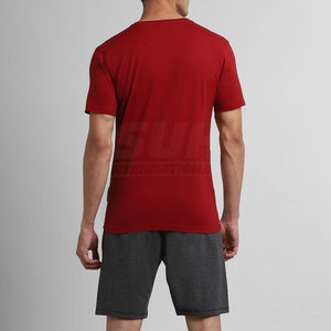 Conjunto de Camiseta y Pantalones Cortos de Verano para Hombre, Transpirable, Ligero, Duradero, 100% Algodón, con Diseño Personalizado - Product Image 3