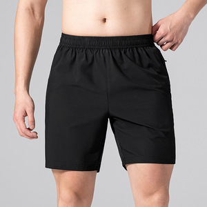 Bangladesh China Factory Price 95% Polyester Quick Dry Sports Shorts Men 4 Quarter Running Fitness Shorts Lightweight Shorts - Product Image 3