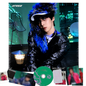 ATEEZ GOLDEN HOUR Part.5 อัลบั้มดิจิแพ็ค [เวอร์ชั่นยุนโฮ] ปกซีดี โฟโต้การ์ด หนังสือภาพ โปสเตอร์ ภาพถ่ายสำเร็จรูป (แบบไม่ดี) เคป๊อป ดนตรีเกาหลี - Product Image 3