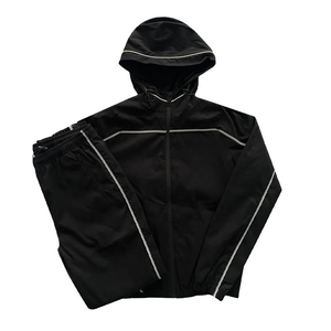 Vente flash : Survêtement coupe-vent pour homme avec logo personnalisé, design vintage, respirant et imperméable - Product Image 6