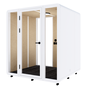 Cabina Acústica Modular Moderna Quad Hipod para Oficina, Hogar, Escuela, Taller, Centro Comercial - Product Image 1