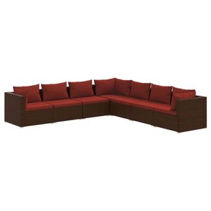Set Lounge da Giardino Marrone - Product Image 2