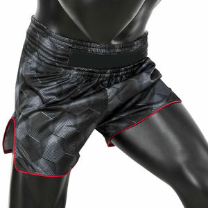 Pantalones Cortos de Boxeo Profesionales Personalizados para Muay Thai y MMA, Pantalones Cortos de Satén para Hombre, Transpirables, de Secado Rápido, con Cordón Ajustable - Product Image 4