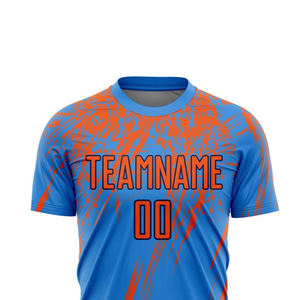 Nueva Camiseta de Fútbol Personalizada Unisex para Adultos, para Entrenamiento de Equipo, Verano, 100% Poliéster, Transpirable, de Secado Rápido, Manga Corta, Ropa Deportiva - Product Image 4