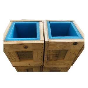 Durable Wooden <b>Crates</b> with Foam Lining Foldable <b>Stackable</b> & Recyclable Painted Surface OEM/ODM Made in Vietnam - Product Image 5