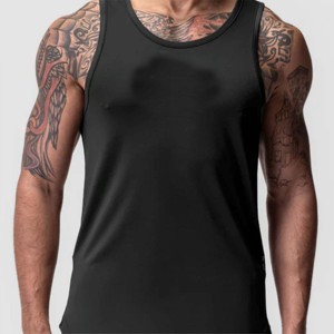 Man wholesale summer tank tops mens custom sleeveless breathable gym <b>vest</b> athletic workout training casual fitness apparel - Product Image 6