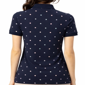 Camiseta Polo para Mujer, Logotipo Personalizado, Mezcla de Algodón, Manga Corta, Ropa Casual, Tela Suave, Transpirable, Ajuste Cómodo, Cuello Polo Clásico - Product Image 2