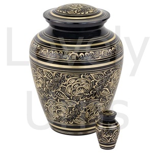 Urna Funeraria de Latón Villarose Elite, Diseño Dorado, Urna Conmemorativa para Cenizas Humanas, Fabricante OEM ODM - Product Image 5