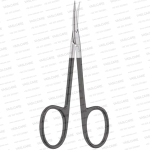 Ciseaux dentelés Devine (10,5 cm) – Ciseaux chirurgicaux courbés à pointes affûtées avec lame inférieure pour la dissection tissulaire - Product Image 3