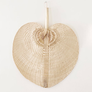 Éventail fait main en bambou naturel multicolore, décoration de maison, feuille de palmier, pour cadeau de mariage et décoration murale - Product Image 6