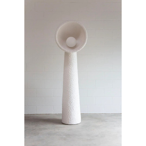 โคมไฟตั้งพื้น LED ดีไซน์มาตรฐานสำหรับตกแต่งบ้าน หลอดไฟ G9 โคมสีเหลือง สไตล์โมเดิร์น เหมาะสำหรับห้องนอน ข้างโซฟา ปรับความสว่างได้ เป็นมิตรกับสิ่งแวดล้อม - Product Image 3