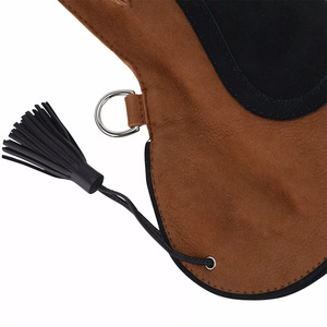 Gants de fauconnerie en cuir de vachette souple double couche de haute qualité pour la manipulation des oiseaux, pour aigles et faucons - Product Image 2