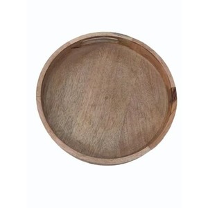 Handcrafted Teak Wood Octagonal Serving Tray Wholesale | Moradabad - Product Image 2