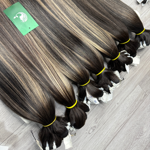 Paquet de cheveux vierges bruts non traités Cheveux vierges alignés sur les cuticules 12 a Cheveux doublement étirés non emmêlés et sans perte de cheveux - Product Image 3