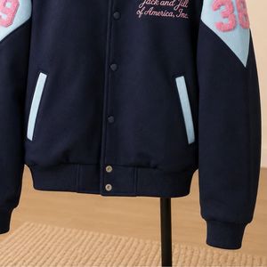 เสื้อแจ็คเก็ตบอมเบอร์ผู้หญิงแบบสั่งทำพิเศษ รุ่นเฮอริเทจ มัมเมมเบอร์ แขนยาว ซิปหน้า สไตล์ลำลอง พร้อมปักลายเฉพาะตัว - Product Image 5