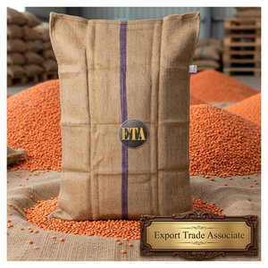 Bolsa de yute de 21.16 oz por unidad, tamaño cortado, 37 pulgadas x 22.50 pulgadas, 6X8 HD, con dobladillo en la boca, cosido a máquina OHDS - Product Image 1