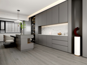 Revêtement de sol auto-adhésif en marbre SXP-G imperméable pour les projets commerciaux d'hôtels et de centres commerciaux - Product Image 5