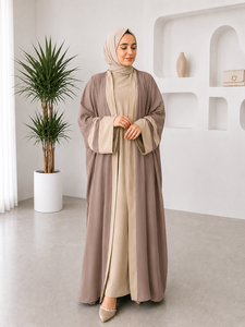 Stylish Middle Eastern Modest Wear Abaya Collection Loose Fit Batwing Sleeve Arabic Abaya <b>Dress</b> Modern Arabic <b>Kaftan</b> Style Maxi - Product Image 5