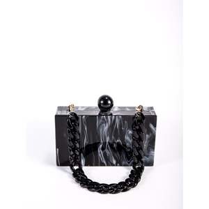 Pochette de soirée élégante en résine pour femme, idéale pour les mariages et les occasions spéciales - Product Image 5