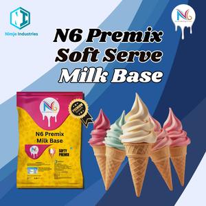 Poudre de préparation pour crème glacée molle N6, DIY, haute qualité, <span class=keywords><strong>prix</strong></span> usine, goût premium, à base de lait, boîte de 8 Brix - Product Image 5