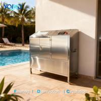 Système de filtration métallique Premium pour piscine et spa SS304, grand débit, filtration haute précision, protection UV, tout-en-un