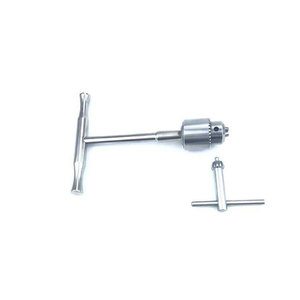Premium Orthopedic Manual <b>Hand</b> <b>Drill</b> with Ergonomic Wood Handle Stainless Steel Cannulated Surgical Instrument Multifunctional - Product Image 2