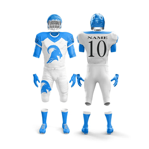 Uniformes de football américain sur mesure, design optimal, pour adultes, haute qualité, ensembles à manches courtes, tailles plus grandes - Product Image 3