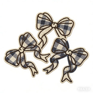 Parches de tela bordados en 3D, duraderos y lavables, con logotipo personalizado, termoadhesivos, para coser o planchar, con bordado personalizado. - Product Image 2