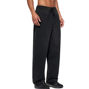 Pantalones Deportivos Negros para Hombre, Estilo Acid Wash, 61.9% Algodón, 38.1% Poliéster, Pantalones de Entrenamiento Tejidos, Pantalones Deportivos Casuales - Product Image 3
