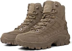 Botas de Senderismo Ligeras e Impermeables para Hombre, con Cremallera Lateral, Cómodas, para Trabajo, con Suela Antideslizante - Product Image 2