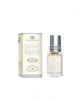 Al Rehab Secret Man 3 ml Parfum Boisé Eau de Parfum Roll-On à Longue Durée de Tenue