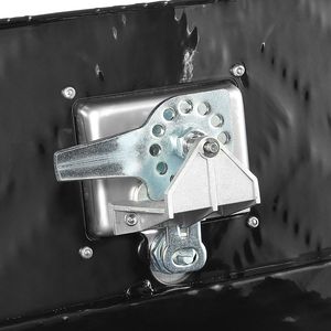 Cassetta Portautensili in Alluminio Resistente 18\" X 12\" X 14\" per Sottoscocca Camion, con Piastra Diamantata, Chiusura a Chiave, Impermeabile, per Pickup - Product Image 1