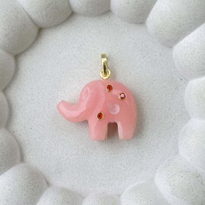 Natural Rose Quartz Elephant Pendant Rose Gold Plated Hand Carved Pink Gemstone <b>Animal</b> Charm Healing <b>Crystal</b> Totem Jewelry - Product Image 6