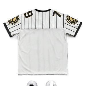 Maillot de football américain respirant en maille, col en V, uniforme d'équipe personnalisé, imprimé par sublimation, vêtements de sport d'entraînement, OEM en gros - Product Image 2