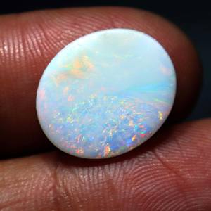 Ópalo Natural Australiano de 4 Quilates, Gema Suelta de Coober Pedy, Cristal de Ópalo de Fuego Multicolor, Hecho a Mano para Joyería - Product Image 1