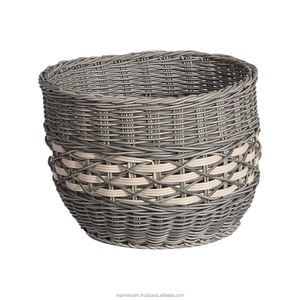 Panier de rangement multifonctionnel tissé et écologique durable pour la maison Rangement de vêtements durable en gros fabriqué au Vietnam - Product Image 3