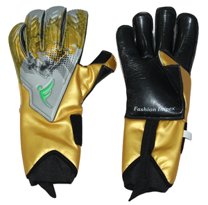 ถุงมือผู้รักษาประตูแบบมืออาชีพ ทำจากยางลาเท็กซ์ธรรมชาติใหม่ สำหรับผู้ใหญ่ ป้องกันการลื่น ฝ่ามือทำจากหนัง ถุงมือฟุตบอลลาเท็กซ์ ระบายอากาศได้ดี - Product Image 1