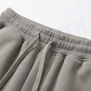 Sweat-shirt à capuche gris unisexe, manches longues, couleur unie, pull décontracté avec cordon de serrage et poche avant pour adultes, vêtements d'automne - Product Image 5
