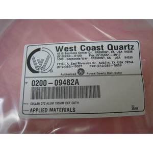 3 AMAT 0200-09482 West Coast Collar Quartz Alum - Equipo y piezas de semiconductores de confianza de la marca global legendaria - Product Image 3