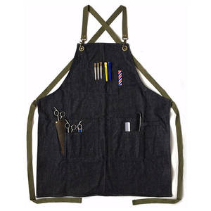 Delantal de Barbero Resistente al Agua de Alta Resistencia, Delantal de Barbero Moderno con Organizador de Herramientas para Cortar el Cabello - Product Image 3