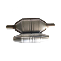 Convertisseur catalytique universel à souder avec noyau en céramique alvéolée, catalyseur à trois voies, accessoires de voiture, système de moteur automobile